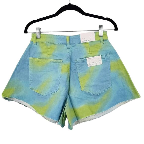 WeWoreWhat Tie-Dye Denim Cut Off Shorts NWT Size 26 Revolve jean shorts - Picture 2 of 8